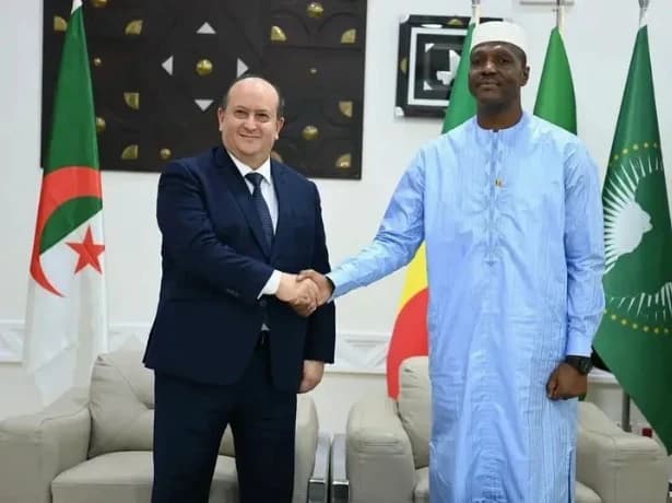 الوزير الأول يزور باماكو ويجري محادثات مع نظيره المالي