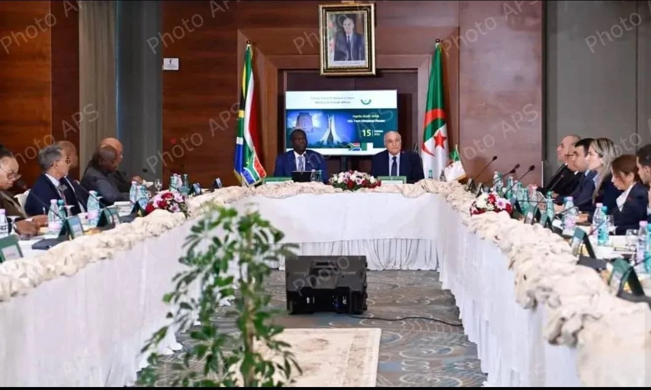 Algeria and South Africa discuss joint cooperation progress