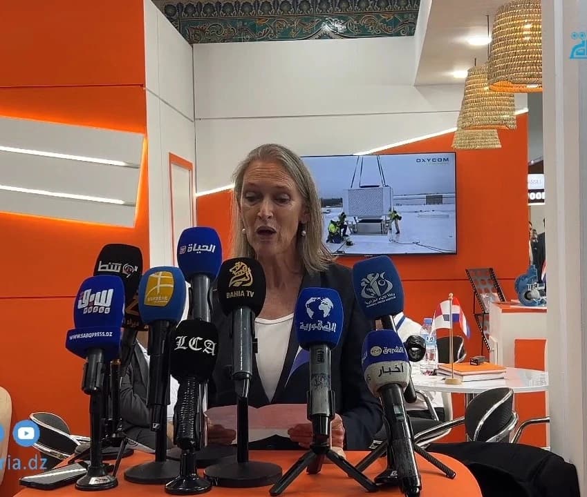 Dutch ambassador promotes energy ties with Algeria
