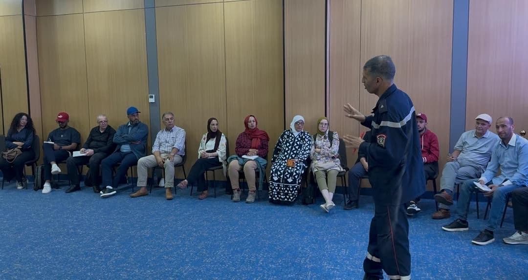 First aid training for 60 tourist guides
