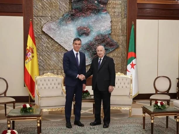 Spain's Prime Minister visits Algeria