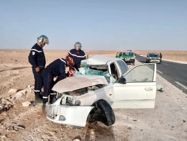 حوادث المرور تسفر عن وفاة 6 وإصابة 294