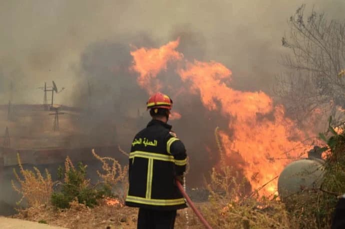 إخماد 147 حريقا من 193 حتى صباح الخميس