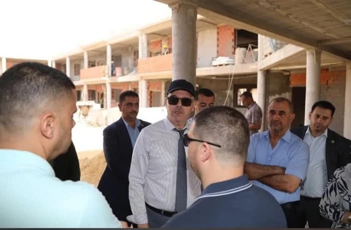 Sir Bayr Abbas reviews ongoing school projects