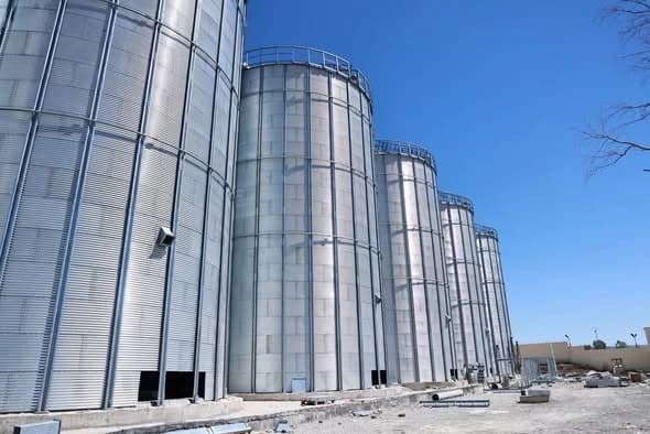 Tiaret: New Silos at Mashreq El Sefa