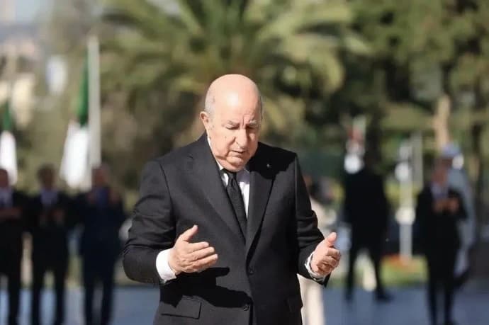 الرئيس يعزي في وفاة بن بولعيد