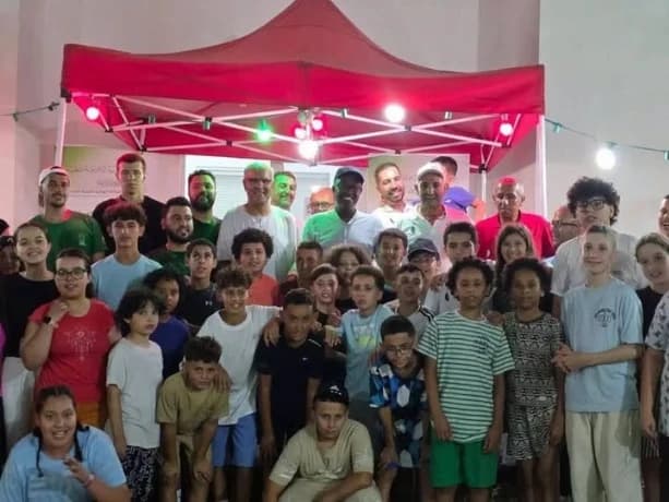 Haidawi inspects Algerian expatriates' reception