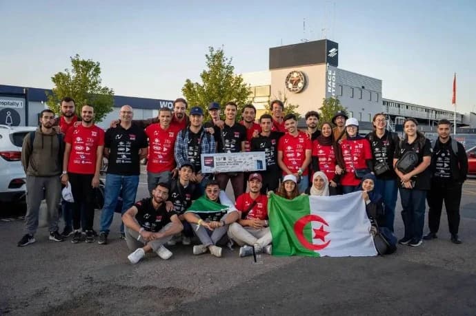 Algerian Team Wins Best New Team Award