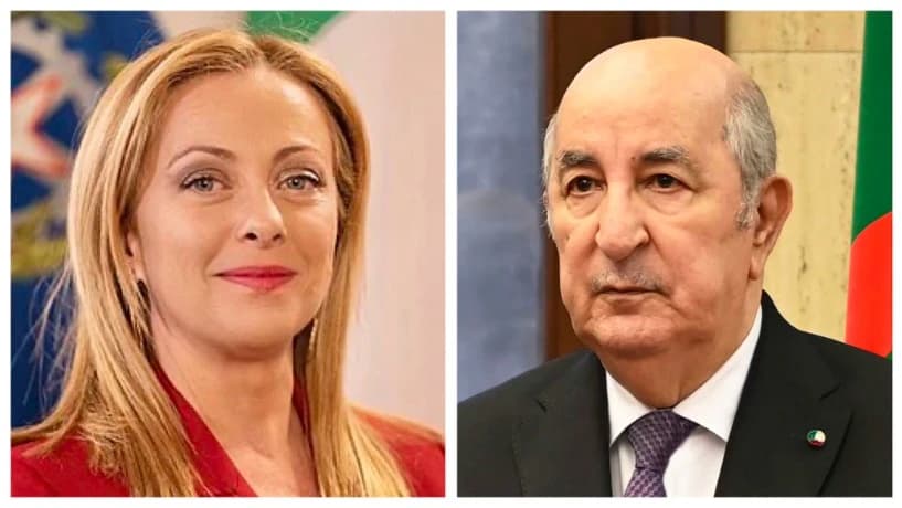 الرئيس يتلقى اتصالاً من رئيسة وزراء إيطاليا