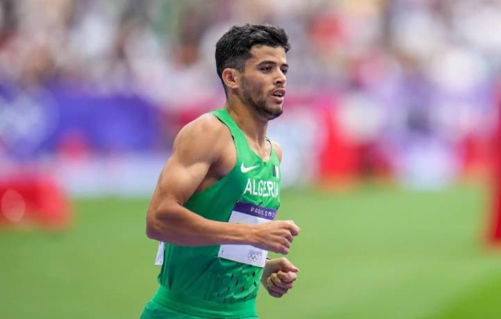 Algerian Gamal Sjetati ranks second globally in 800m
