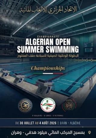 Summer National Open: 200 Swimmers Compete in Oran