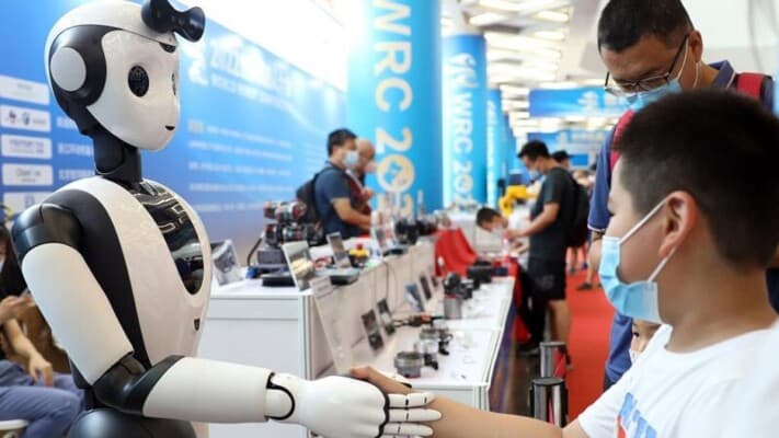 Signs distinguishing humans from robots