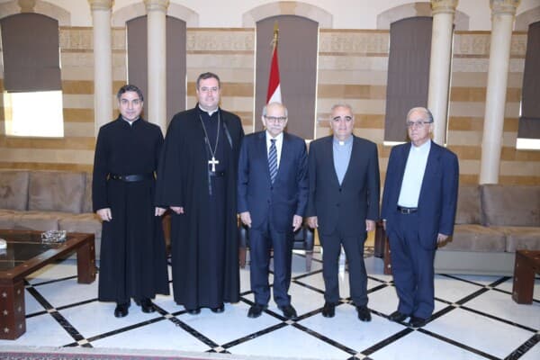 NDU Delegation Meets Prime Minister Salameh