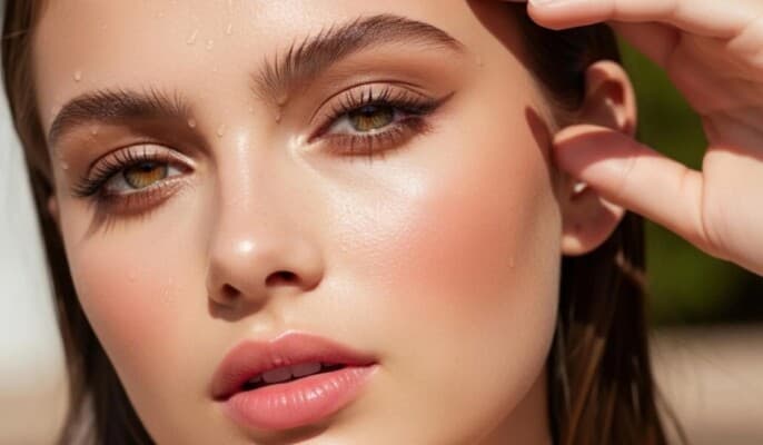 Tips for durable makeup in heat