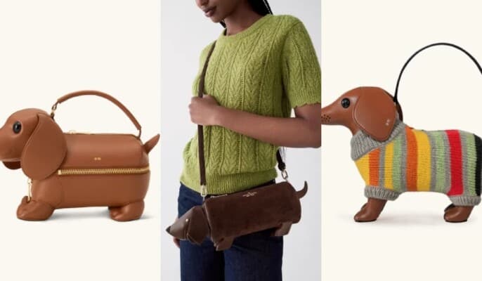 Popular dog-shaped bag of 2026