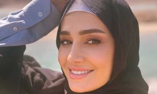 Hala Shihab's new beach look sparks buzz