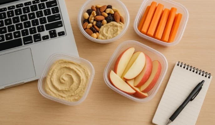 Healthier snack options than chips