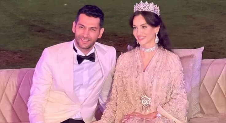 مراد يلدريم وإيمان الباني يختاران اسم للمولود