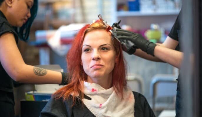 Hair coloring errors hasten fading