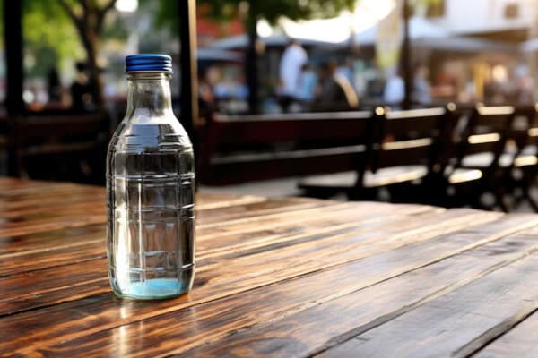 Two-hour dinner with just water