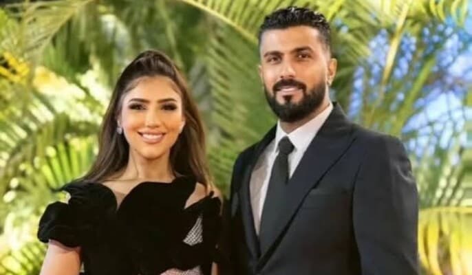 Mohamed Sami and Mai Omar dine with Ronaldo and Messi