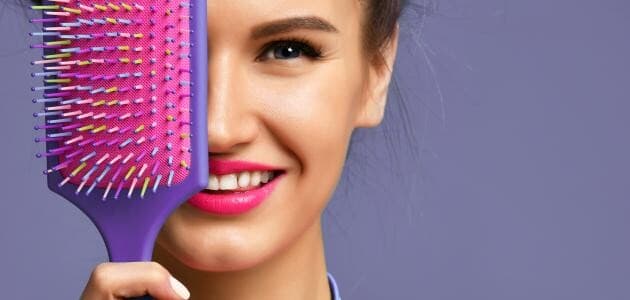 Proper brushing is key to clean hair