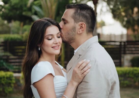 Dana Al-Hellani and Alan Saad wed in Cyprus