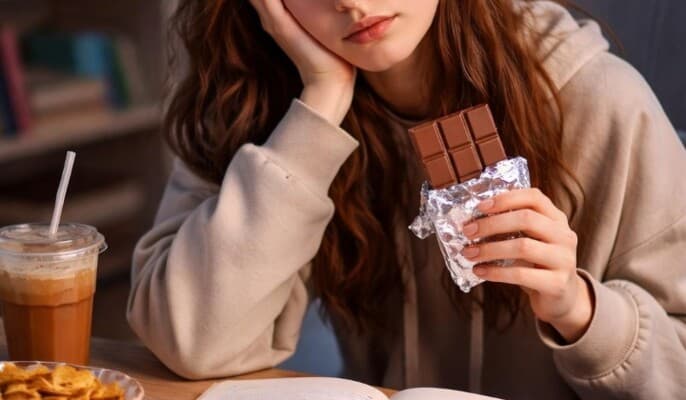 Why do sweet cravings rise when tired