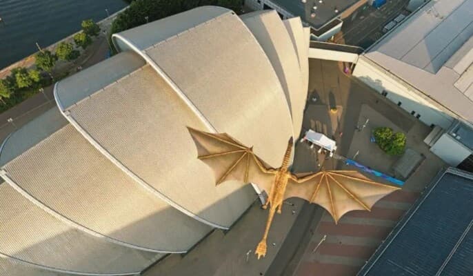 Scottish dragon sighting spurs concern