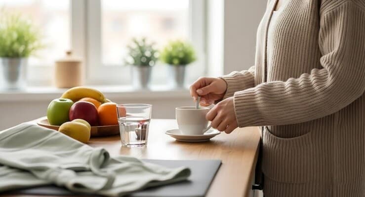 Pre-coffee habit for a better morning