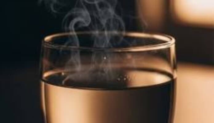 آثار شرب كوب ماء دافئ على الريق