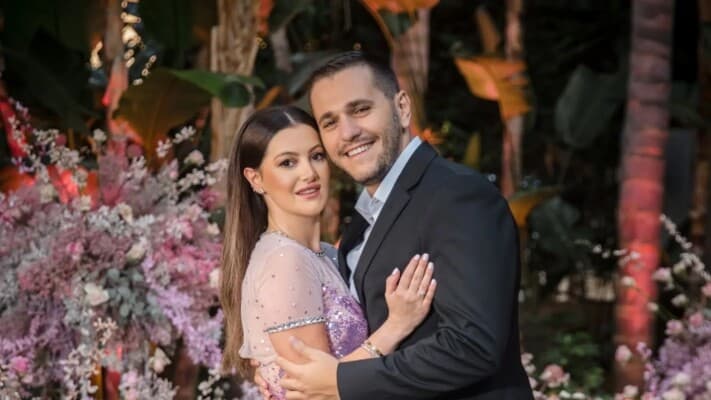 Dana El-Hellani and Alan Saad's pre-wedding celebration