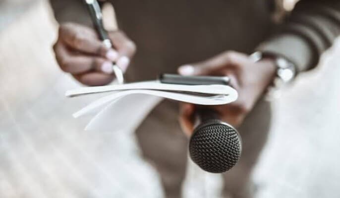 Obscure Journalist's Request to Organizer