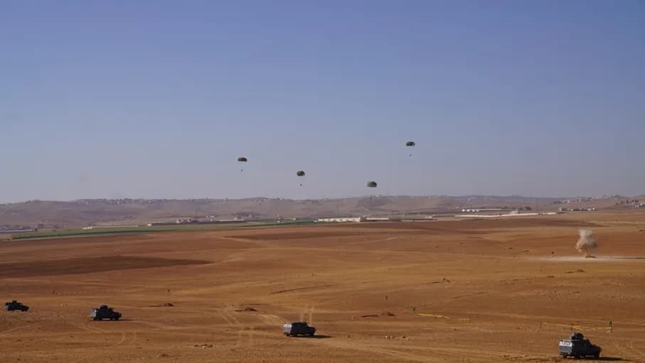 الجيش العربي يجري تمرينا مشتركا في الشمال