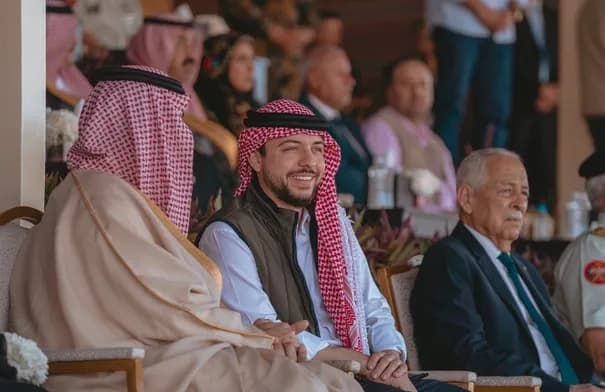 ولي العهد يختتم بطولة الهجن ومهرجان الأردن