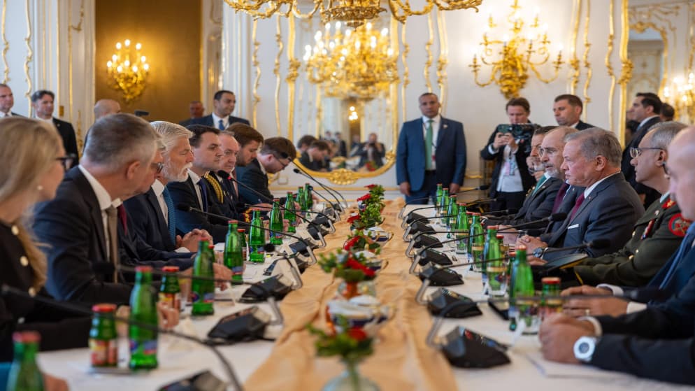 The King calls for increased efforts to restore regional stability