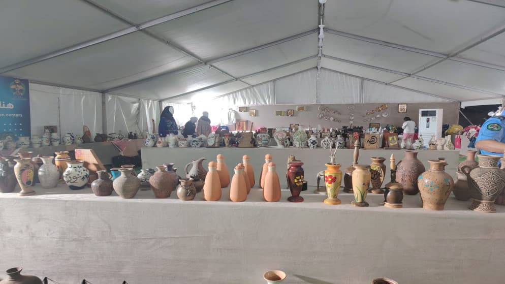 Inmates' crafts displayed at Jerash Festival