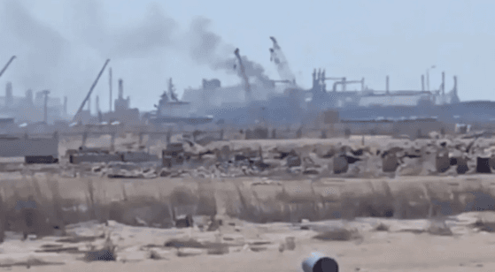 Egypt confirms drone cause of Damietta ship fire