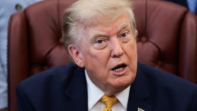 Trump suggests military action against Iran