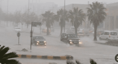 Unstable weather patterns and rainfall sites