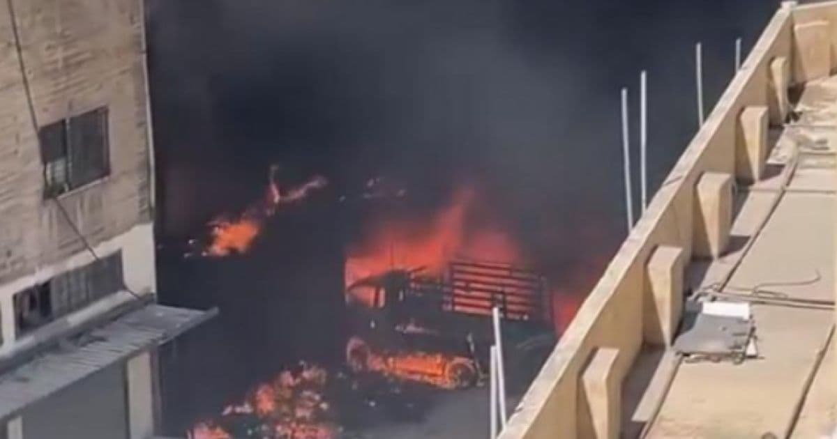 Civil Defense manages large fire at Al-Masdar