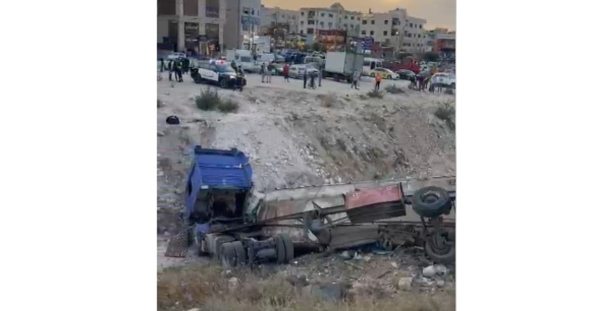 Ring road truck rollover injures 7