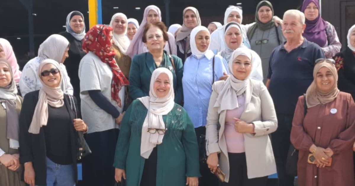 الشبكة النسائية تتابع صناعة الزيت في معاصر أبو صالح