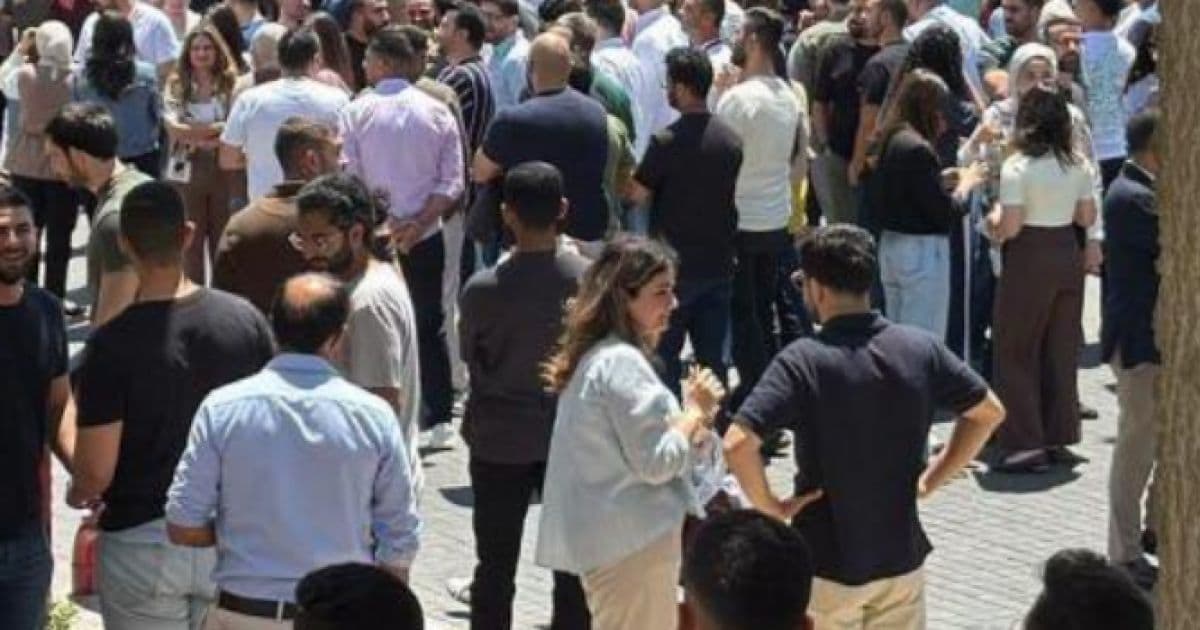 King Hussein Business Park employees protest 35 dinars fee
