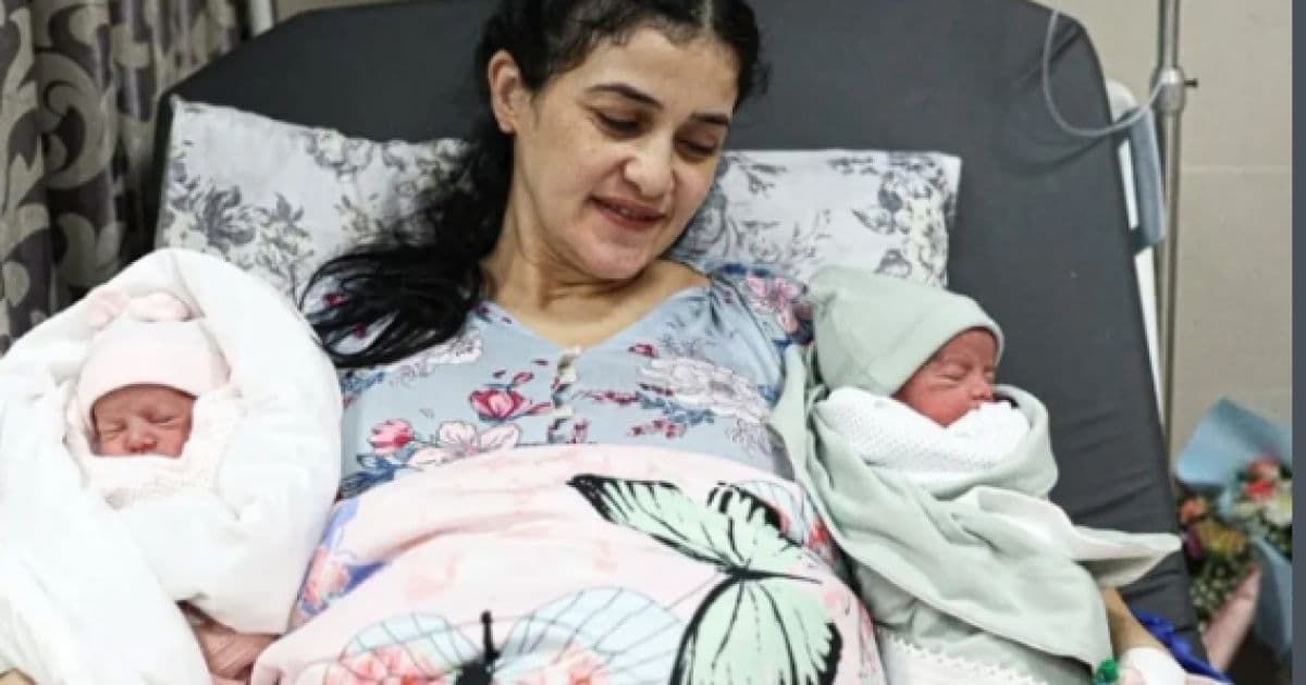 ولادة توأم من نطفة مهربة لأسير فلسطيني