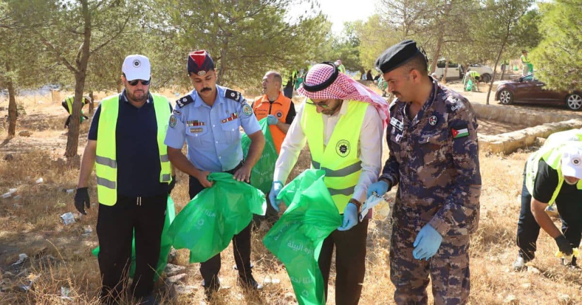 الأوقاف تبدأ حملة تنظيف في محمية ضانا