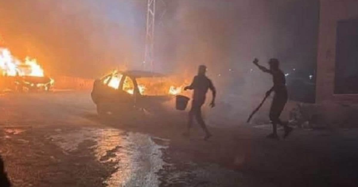 مستوطنون يهاجمون منازل ويدمرون مركبات جنوب نابلس