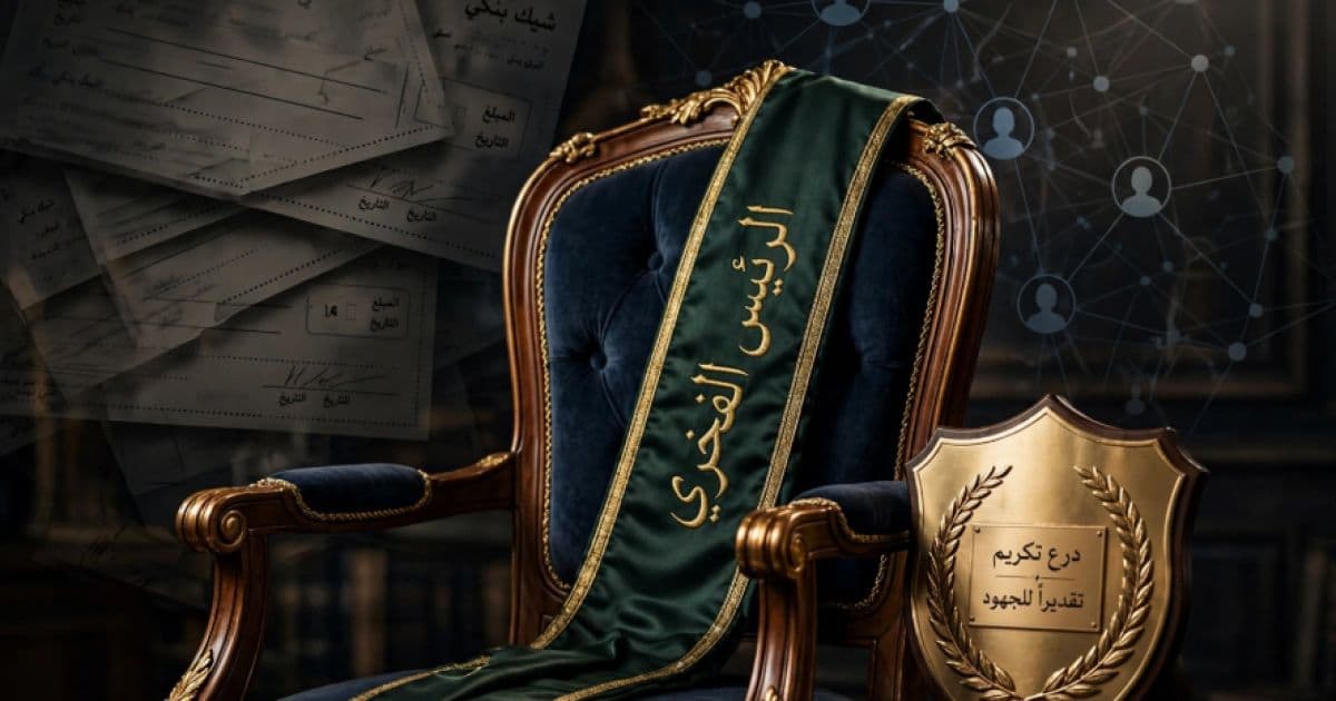 الرئاسة الفخرية: تكريم أم زينة اجتماعية