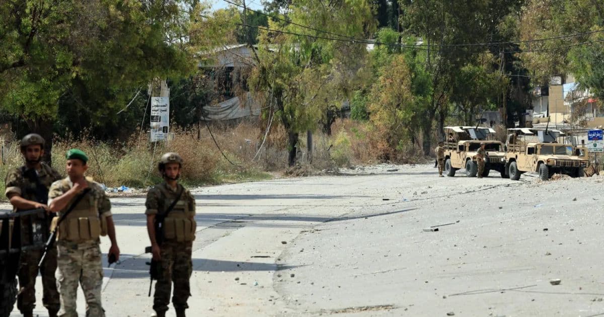 Israeli forces target Lebanese army in test zone