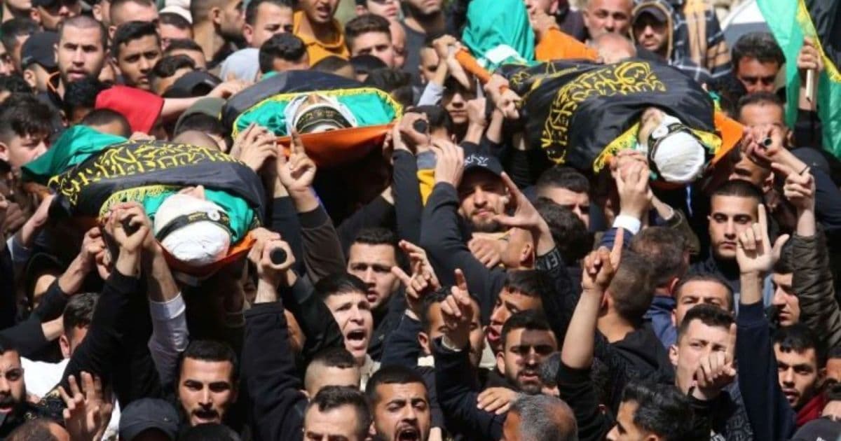 Three martyrs in Jenin bombing